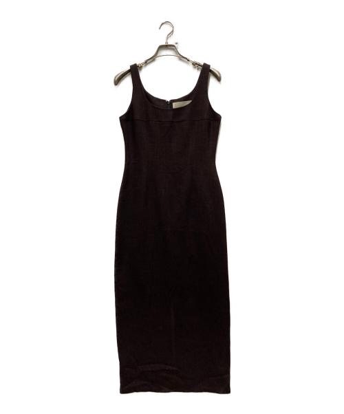 TODAYFUL（トゥデイフル）TODAYFUL (トゥデイフル) Check Pencil Dress ブラウン サイズ:36の古着・服飾アイテム