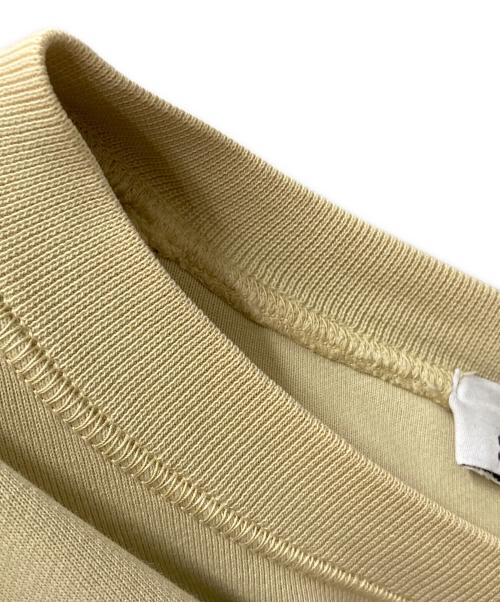 STONE ISLAND（ストーンアイランド）STONE ISLAND (ストーンアイランド) ロゴパッチクルーネックスウェットシャツ ベージュ サイズ:XLの古着・服飾アイテム
