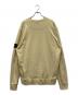 STONE ISLAND (ストーンアイランド) ロゴパッチクルーネックスウェットシャツ ベージュ サイズ:XL：28000円