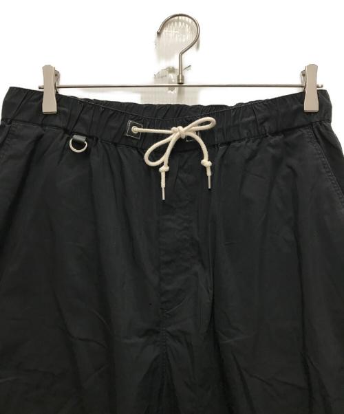 SOPHNET.（ソフネット）SOPHNET. (ソフネット) LIGHT POPLIN OVER PANTS ブラック サイズ:3の古着・服飾アイテム