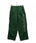 Supreme（シュプリーム）の古着「Spellout Embroidered Track Pant」｜グリーン
