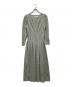 HER LIP TO（ハーリップトゥ）の古着「Marylebone Long Dress」｜グリーン