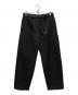 BAL（バル）の古着「STRAIGHT LEG STRECH CURV POCKET PANT」｜ブラック