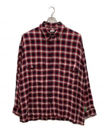 WILLY CHAVARRIA（ウィリーチャバリア）の古着「BIG WILLY SHIRTS」｜レッド
