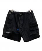 Liberaidersリベレイダース）の古着「CORDURA RIP UTILITY SHORTS」｜ブラック
