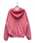 WOKE EDGE (ウォーク エッジ) Sexy Licence Zip Hoodie ピンク サイズ:L：18000円