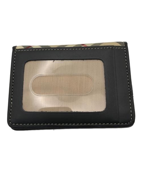 BURBERRY LONDON（バーバリーロンドン）BURBERRY LONDON (バーバリーロンドン) ノバチェックカードケース ベージュの古着・服飾アイテム
