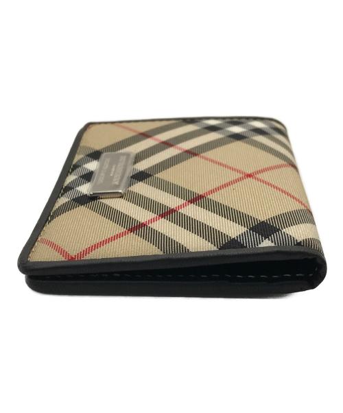 BURBERRY LONDON（バーバリーロンドン）BURBERRY LONDON (バーバリーロンドン) ノバチェックカードケース ベージュの古着・服飾アイテム
