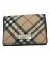 BURBERRY LONDON（バーバリーロンドン）の古着「ノバチェックカードケース」｜ベージュ