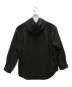 OVERCOAT (オーバーコート) ZIP-UP HOODIE IN WOOL FLANNEL ブラック サイズ:M1：25000円