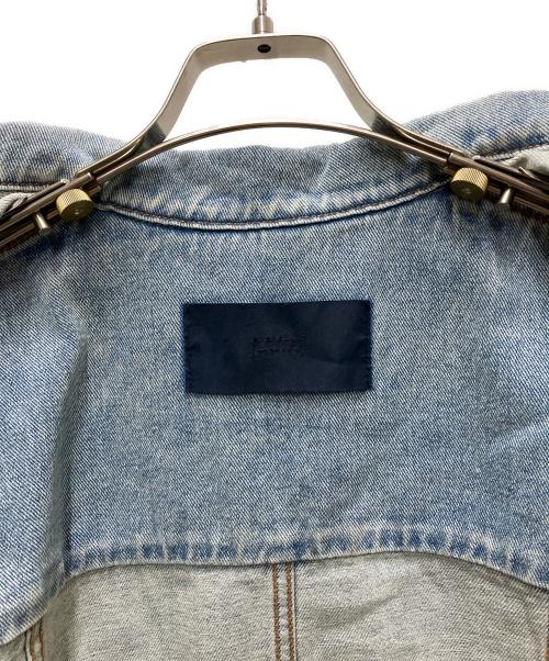 JUUN.J（ジュン・ジー）Juun.J (ジュン・ジー) レイヤードディティールデニムジャケット ブルー サイズ:38の古着・服飾アイテム