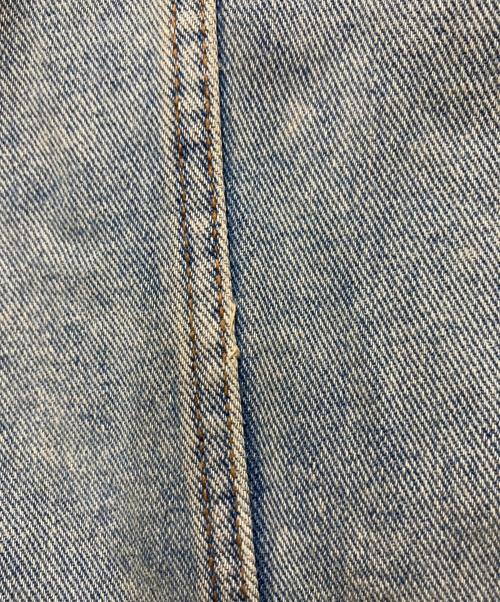 JUUN.J（ジュン・ジー）Juun.J (ジュン・ジー) レイヤードディティールデニムジャケット ブルー サイズ:38の古着・服飾アイテム