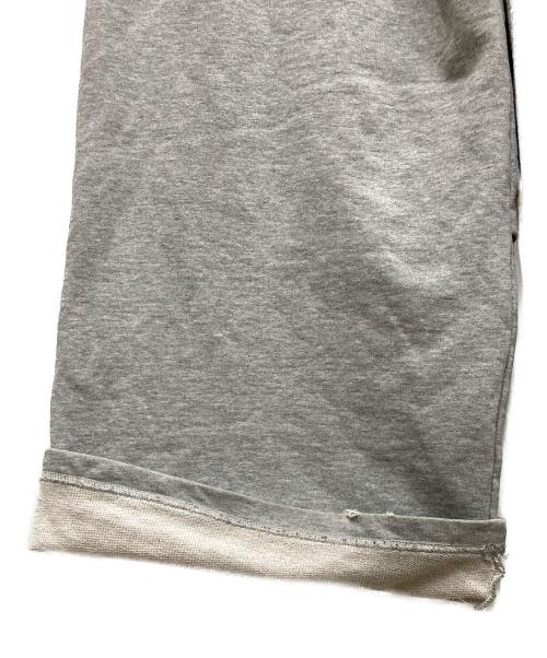 DANKE SCHON（ダンケ シェーン）Danke schon (ダンケ シェーン) ダブルニー ワイド スウェット パンツ グレー サイズ:Sの古着・服飾アイテム