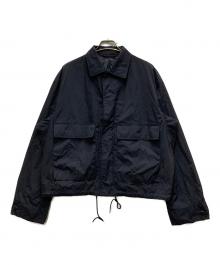 Product Twelve（プロダクトトゥエルブ）の古着「25SS Cropped Utility Shirt」｜ネイビー