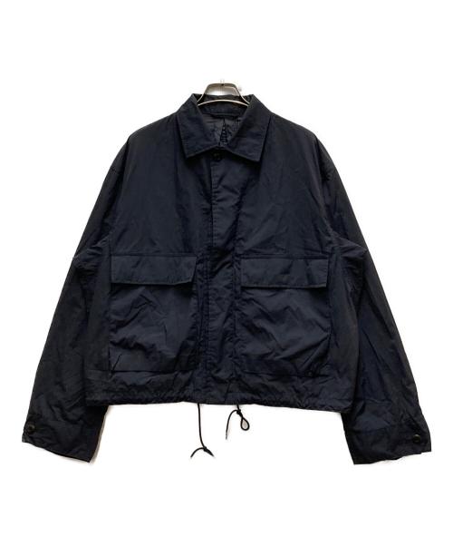 Product Twelve（プロダクトトゥエルブ）Product Twelve (プロダクトトゥエルブ) 25SS Cropped Utility Shirt ネイビー サイズ:2の古着・服飾アイテム