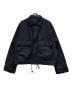 Product Twelve（プロダクトトゥエルブ）の古着「25SS Cropped Utility Shirt」｜ネイビー