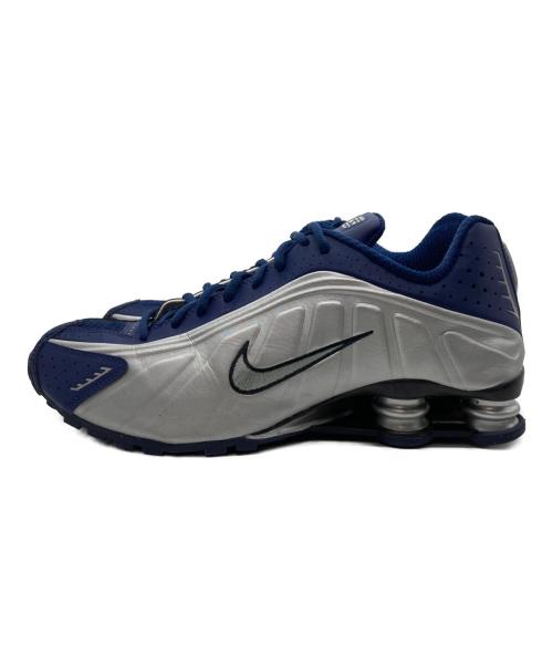 NIKE（ナイキ）NIKE (ナイキ) SHOX R4 BLUE VOID/METALLIC SILVER-BLACK ネイビー サイズ:28.5cmの古着・服飾アイテム