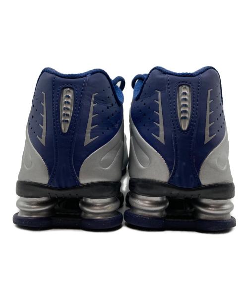 NIKE（ナイキ）NIKE (ナイキ) SHOX R4 BLUE VOID/METALLIC SILVER-BLACK ネイビー サイズ:28.5cmの古着・服飾アイテム