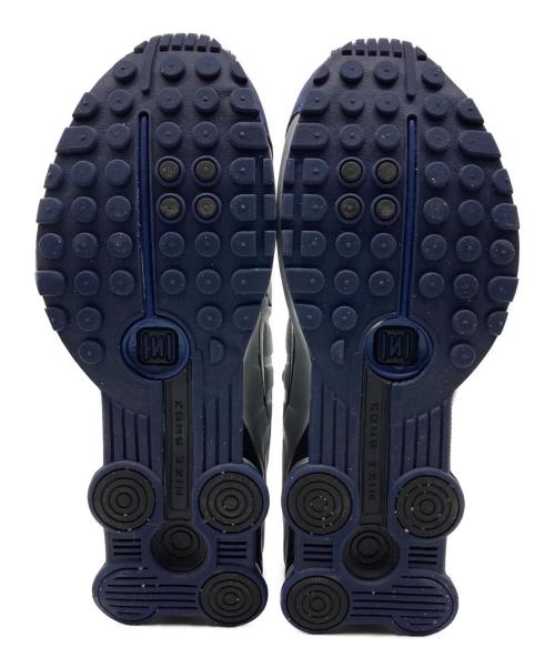 NIKE（ナイキ）NIKE (ナイキ) SHOX R4 BLUE VOID/METALLIC SILVER-BLACK ネイビー サイズ:28.5cmの古着・服飾アイテム