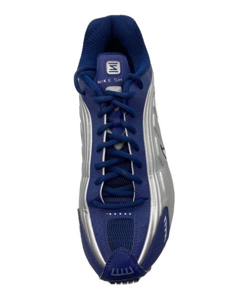 NIKE（ナイキ）NIKE (ナイキ) SHOX R4 BLUE VOID/METALLIC SILVER-BLACK ネイビー サイズ:28.5cmの古着・服飾アイテム