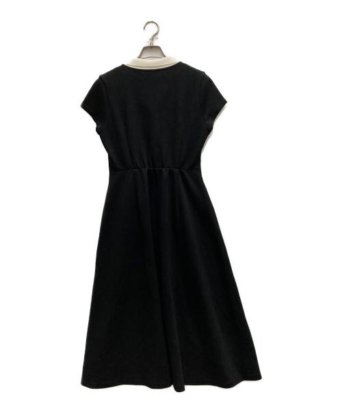 HER LIP TO（ハーリップトゥ）Her lip to (ハーリップトゥ) Short Sleeve Polo Dress ブラック サイズ:Sの古着・服飾アイテム