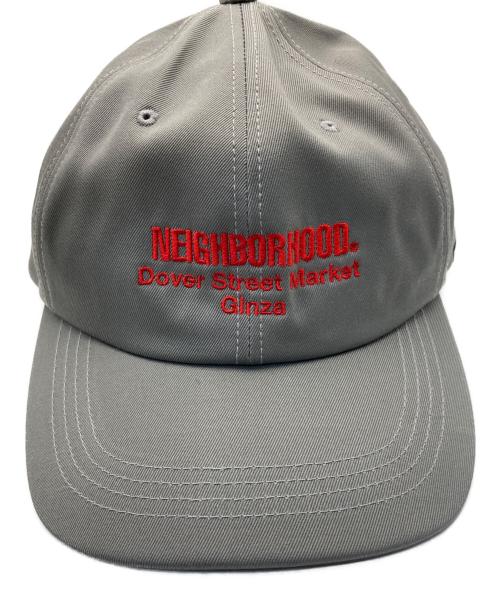 NEIGHBORHOOD（ネイバーフッド）NEIGHBORHOOD (ネイバーフッド) DOVER STREET MARKET (ドーバー ストリート マーケット) Ginza Limited Cap グレー サイズ:FREEの古着・服飾アイテム