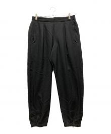 Graphpaper×is-ness（グラフペーパー×イズネス）の古着「Vintage Wool Balloon Chef pants」｜ブラック