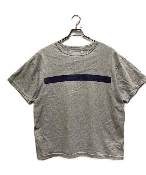 KAPTAIN SUNSHINE（キャプテンサンシャイン）KAPTAIN SUNSHINE (キャプテンサンシャイン) New Manual (ニュー・マニュアル) West Coast Tee グレー サイズ:Lの古着・服飾アイテム