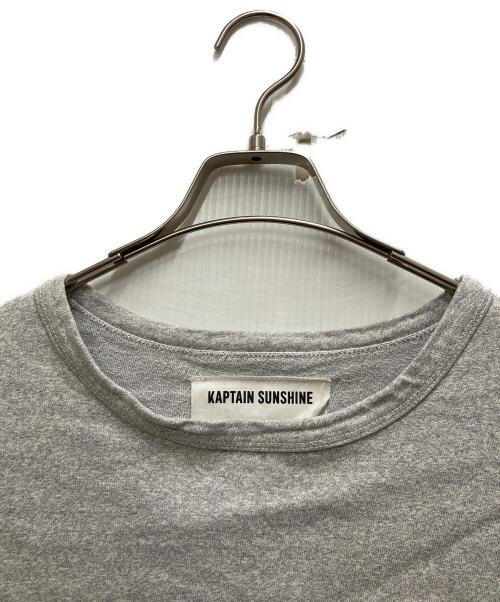 KAPTAIN SUNSHINE（キャプテンサンシャイン）KAPTAIN SUNSHINE (キャプテンサンシャイン) New Manual (ニュー・マニュアル) West Coast Tee グレー サイズ:Lの古着・服飾アイテム
