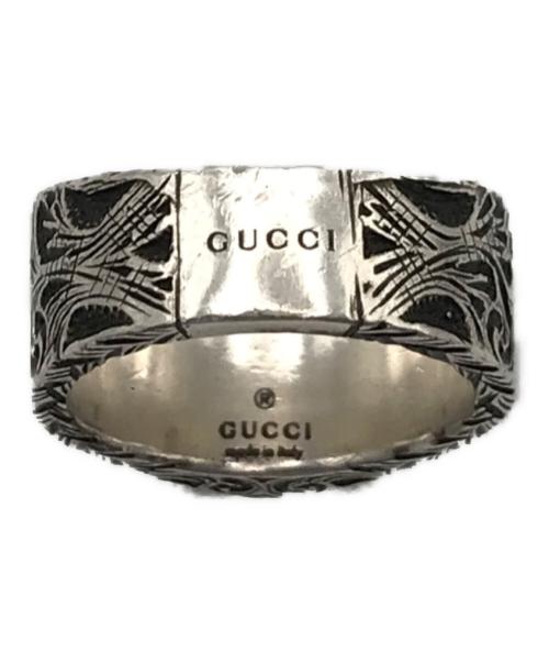 GUCCI（グッチ）GUCCI (グッチ) ハートアラベスク リング シルバー サイズ:13の古着・服飾アイテム