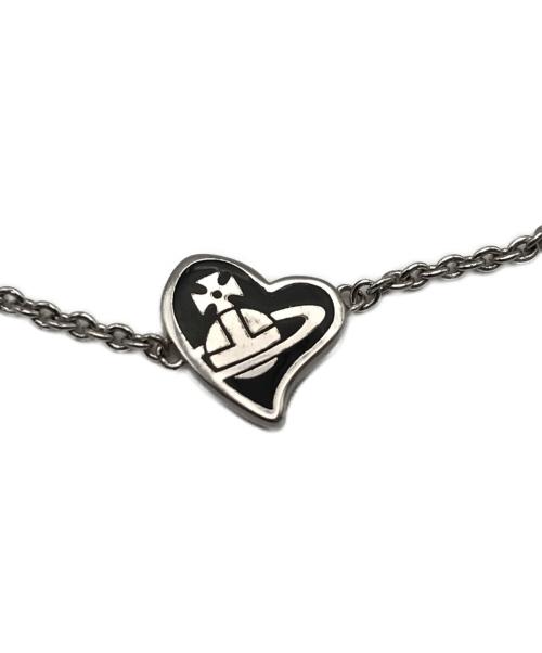 Vivienne Westwood（ヴィヴィアンウエストウッド）Vivienne Westwood (ヴィヴィアンウエストウッド) オーブハートブレスレット シルバーの古着・服飾アイテム