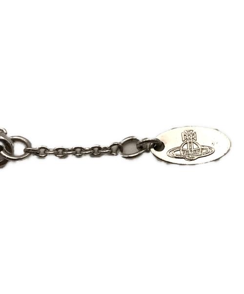 Vivienne Westwood（ヴィヴィアンウエストウッド）Vivienne Westwood (ヴィヴィアンウエストウッド) オーブハートブレスレット シルバーの古着・服飾アイテム