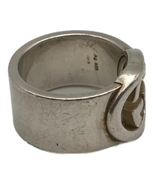 GUCCI（グッチ）GUCCI (グッチ) GGリング グレー サイズ:12号の古着・服飾アイテム
