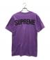 SUPREME (シュプリーム) World Famous Tee パープル サイズ:S：7000円