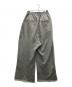 SHINYA KOZUKA (シンヤコズカ) ORDINARY HOME BAGGY グレー サイズ:M：14000円