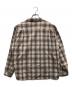 usual things scrutiny (ユージュアル シングス スクルーティニー) チェックシャツ ベージュ サイズ:M：8000円