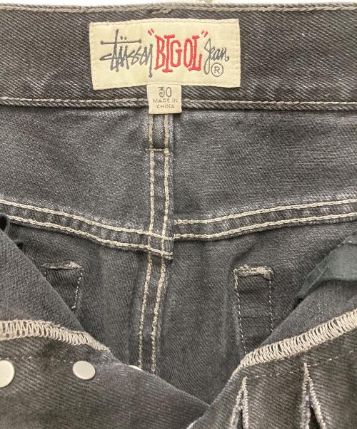stussy（ステューシー）stussy (ステューシー) BIG OL JEAN VINTAGE DENIM ブラック サイズ:W30の古着・服飾アイテム