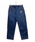 stussy (ステューシー) Denim Double Knee インディゴ サイズ:83.5cm (W33)：11000円