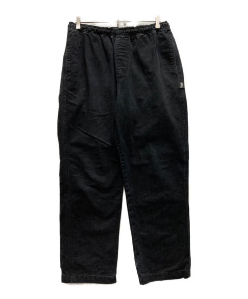 stussy（ステューシー）stussy (ステューシー) Brushed Beach PANT ブラック サイズ:Mの古着・服飾アイテム