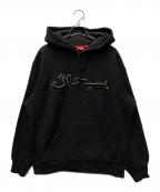 SUPREMEシュプリーム）の古着「ARABIC LOGO HOODED」｜ブラック