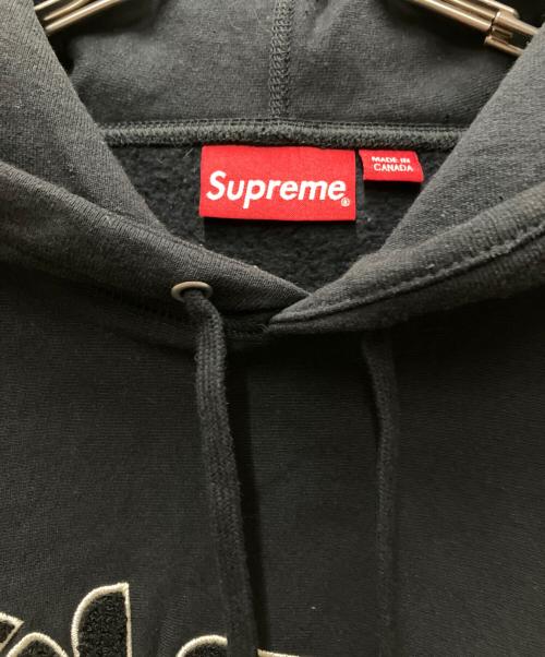 SUPREME（シュプリーム）SUPREME (シュプリーム) ARABIC LOGO HOODED ブラック サイズ:Mの古着・服飾アイテム