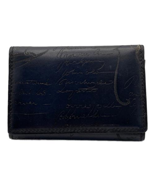 Berluti（ベルルッティ）Berluti (ベルルッティ) カードケース ネイビーの古着・服飾アイテム