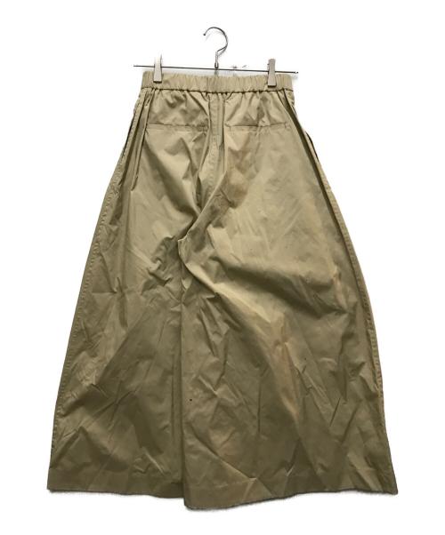 DRAWER（ドゥロワー）DRAWER (ドゥロワー) PRE1 Taffeta Wide PANTS ベージュ サイズ:34の古着・服飾アイテム