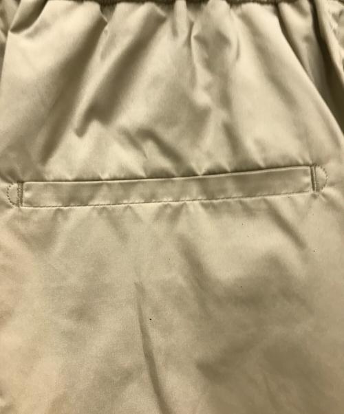 DRAWER（ドゥロワー）DRAWER (ドゥロワー) PRE1 Taffeta Wide PANTS ベージュ サイズ:34の古着・服飾アイテム