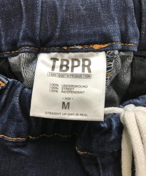 TBPR（タイトブース プロダクション）TBPR (タイトブース プロダクション) バギーデニムパンツ インディゴ サイズ:Mの古着・服飾アイテム