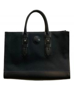 中古・古着通販】dunhill (ダンヒル) トップハンドルバッグ ブラック