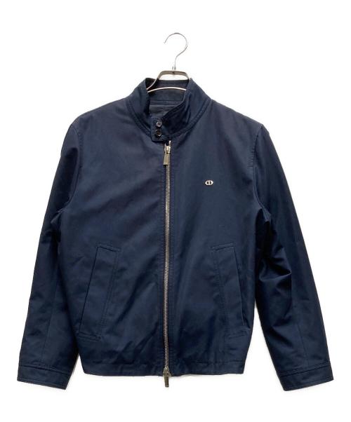 DIOR HOMME（ディオール オム）DIOR HOMME (ディオール オム) CDロゴドリズラージャケット ネイビー サイズ:46の古着・服飾アイテム