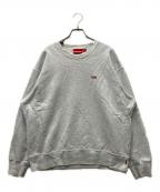 SUPREMEシュプリーム）の古着「スモールボックスロゴスウェットシャツ」｜グレー