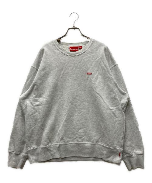 SUPREME（シュプリーム）Supreme (シュプリーム) スモールボックスロゴスウェットシャツ グレー サイズ:Mの古着・服飾アイテム