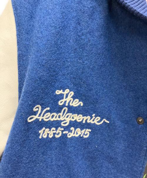 HEADGOONIE（ヘッドグーニー）HEADGOONIE (ヘッドグーニー) THE FUTURE 2015 STADIUM JACKET ブルー サイズ:Mの古着・服飾アイテム